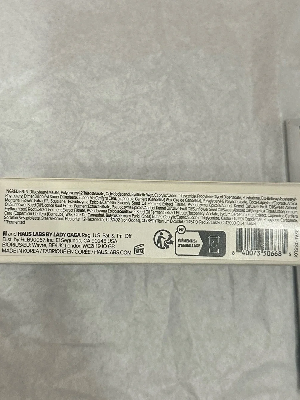 HAUS LABS- Color Fuse Glassy Blush Balm